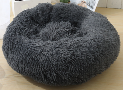 "PetDonut Bed" - lit pour chat en forme de beignet en peluche - le refuge parfait pour votre chat